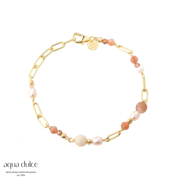 SUNELLA LINK BRACELET | GOLDEN