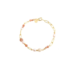 SUNELLA LINK BRACELET | GOLDEN