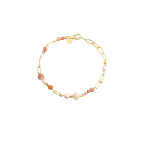 SUNELLA LINK BRACELET | GOLDEN