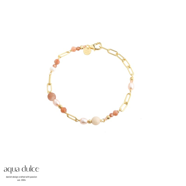 SUNELLA LINK BRACELET | GOLDEN
