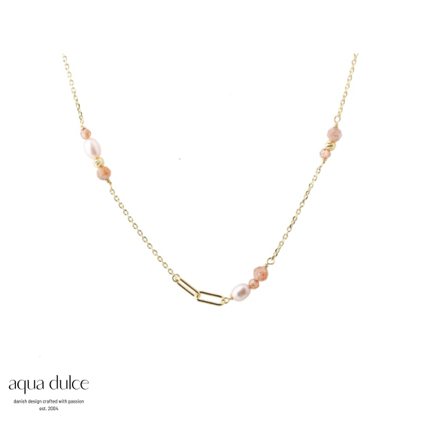 SUNELLA LINK NECKLACE  | GOLDEN