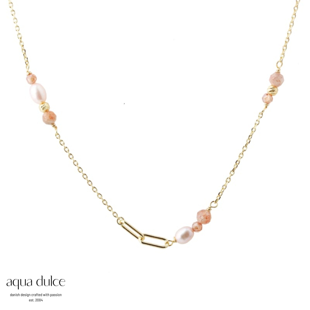 SUNELLA LINK NECKLACE  | GOLDEN
