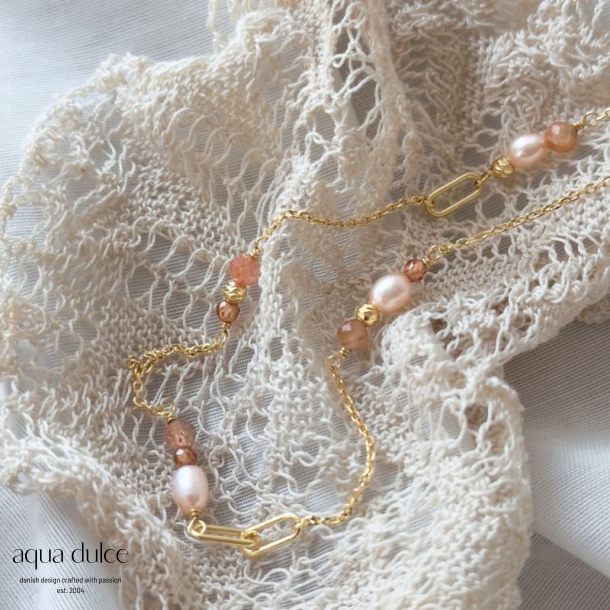 SUNELLA LINK NECKLACE  | GOLDEN