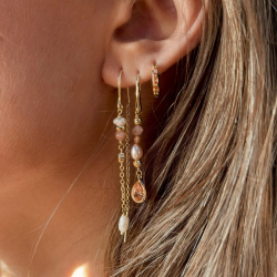 CHAMPELLA HOOP SMALL | GOLDEN