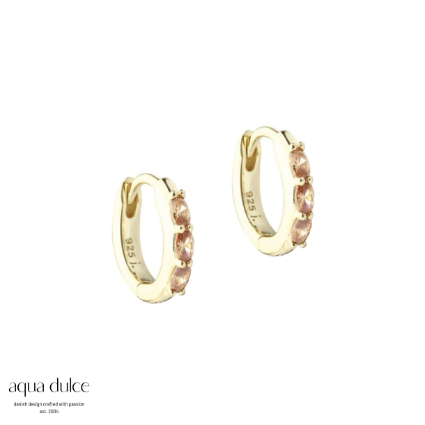 CHAMPELLA HOOP SMALL | GOLDEN