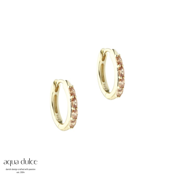 CHAMPELLA HOOP MEDIUM | GOLDEN