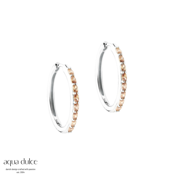 CHAMPELLA HOOP 25 MM. | SILVER