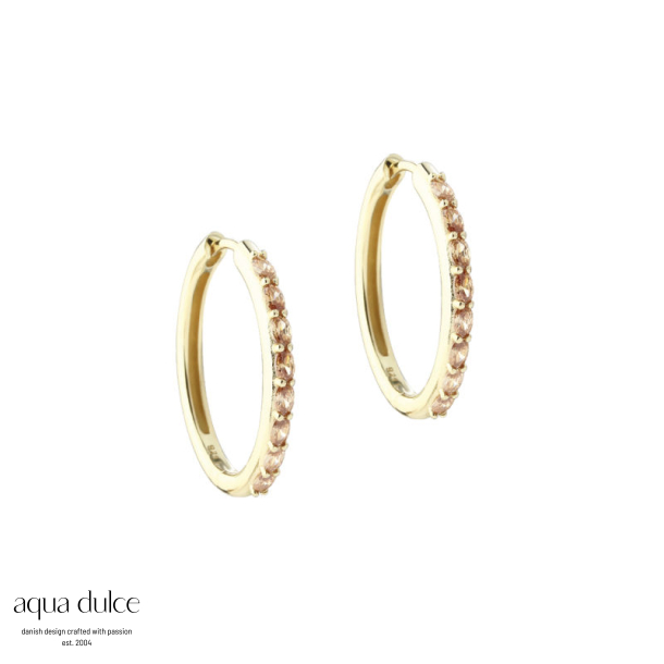 CHAMPELLA HOOP 25 MM. | GOLDEN