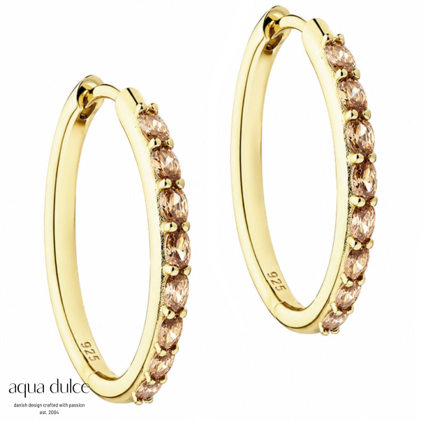 CHAMPELLA HOOP 25 MM. | GOLDEN