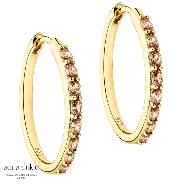 CHAMPELLA HOOP 25 MM. | GOLDEN