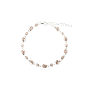 CHAMPELLA OVAL BRACELET  | SILVER