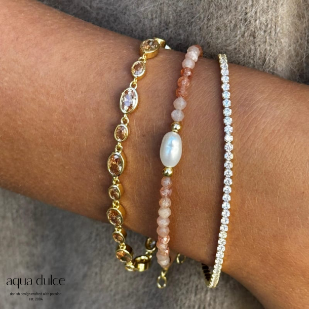 CHAMPELLA OVAL BRACELET  | GOLDEN