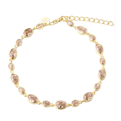 *CHAMPELLA OVAL BRACELET  | GOLDEN