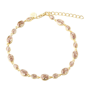 *CHAMPELLA OVAL BRACELET  | GOLDEN