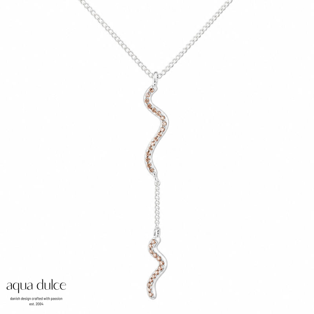*CURVA CHAMPAGNE NECKLACE | SILVER