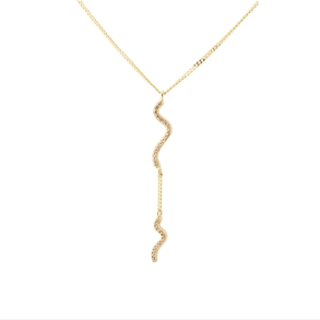 CURVA CHAMPAGNE NECKLACE | GOLDEN