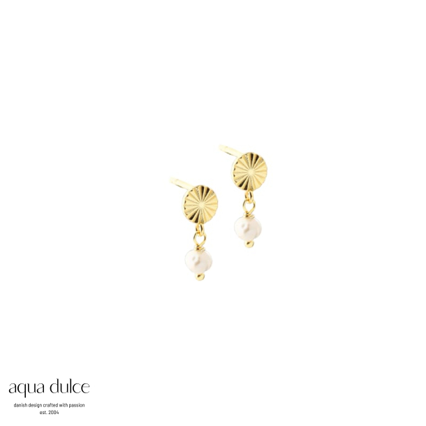 LINE PEARL EARSTUD | GOLDEN