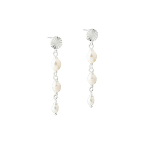 LINE PEARL LONG | SILVER