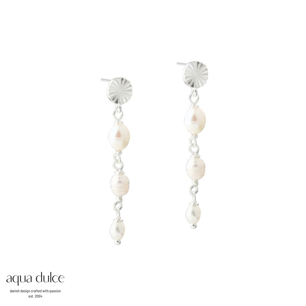 LINE PEARL LONG | SILVER