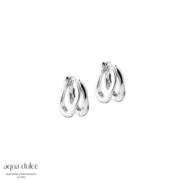 SUNELLA SIMPLE HOOP SMALL | SILVER