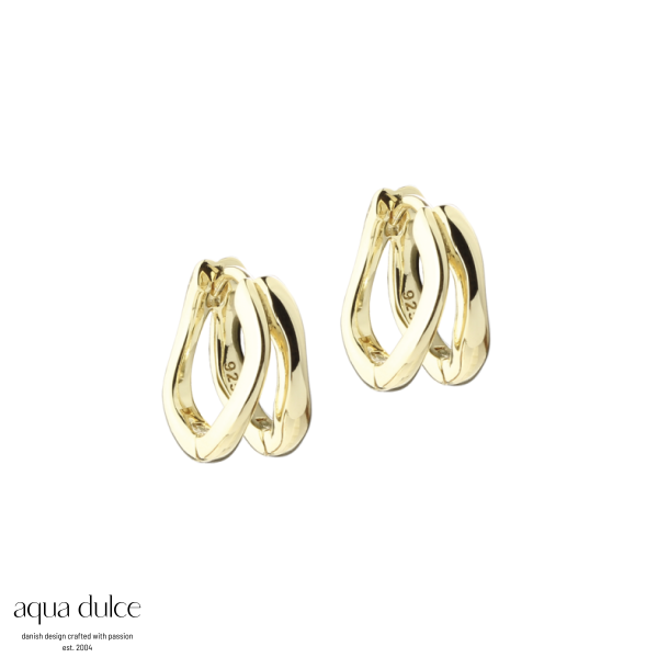 SUNELLA SIMPLE HOOP 12 MM | GOLDEN