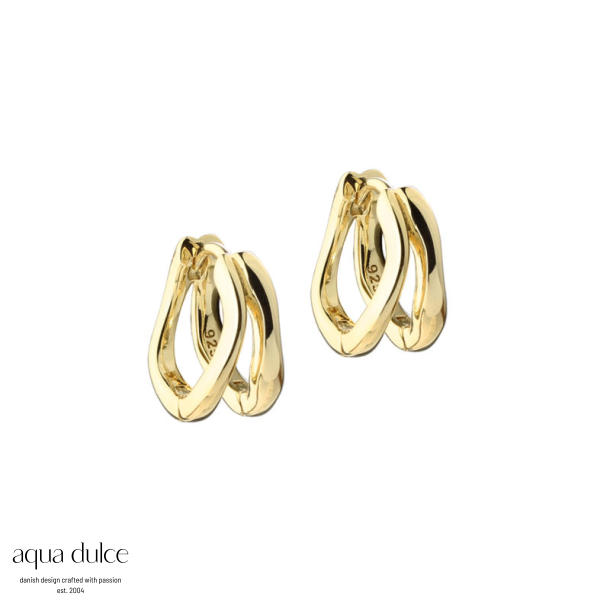 SUNELLA SIMPLE HOOP 12 MM | GOLDEN