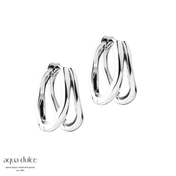 SUNELLA SIMPLE HOOP 16 MM | SILVER