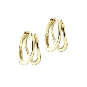 SUNELLA SIMPLE HOOP 16 MM | GOLDEN