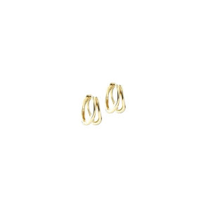 SUNELLA SIMPLE HOOP MEDIUM | GOLDEN