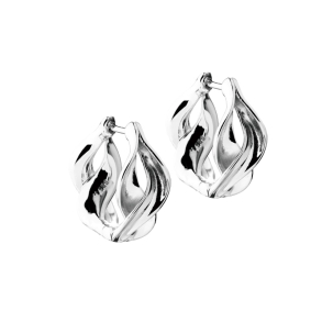 CURVA HOOP | SILVER