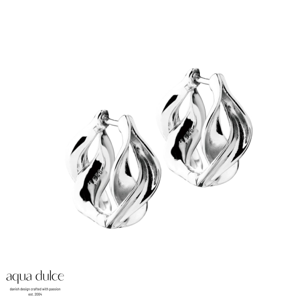 CURVA HOOP | SILVER