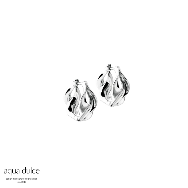 CURVA HOOP | SILVER