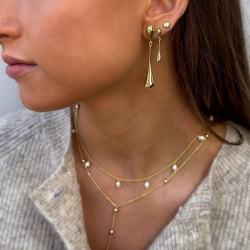 LUNELLA NECKLACE  | GOLDEN