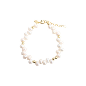 LUNELLA PEARL BRACELET | GOLDEN
