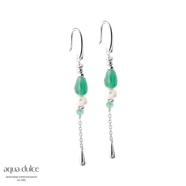 VERDE DROP EARTHREAD | SILVER