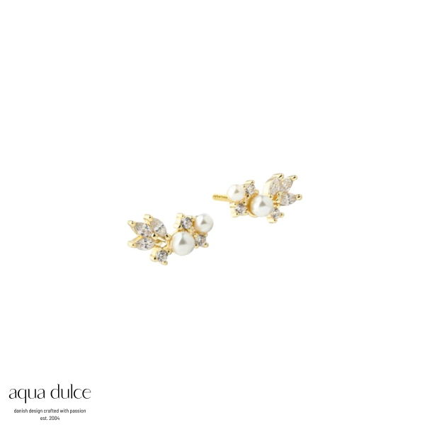 LUMI PEARL EARSTUD | GOLDEN