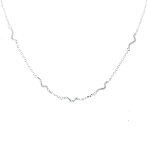 CURVA NECKLACE | SILVER