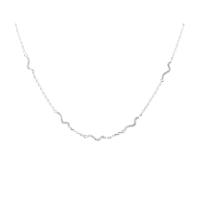 CURVA NECKLACE | SILVER