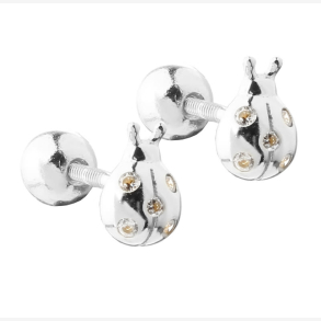 *EILA LADYBUG & BALL | SILVER