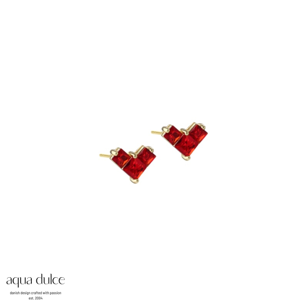 KARA HEART RED | GOLDEN