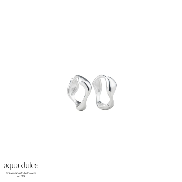 MINARA CLICK HOOP |  SILVER