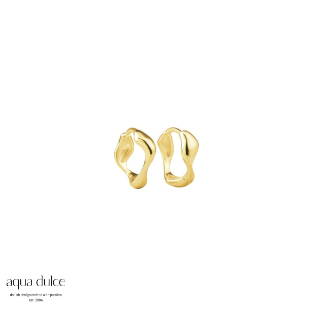 MINARA CLICK HOOP |  GOLDEN