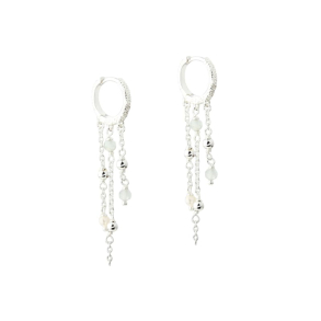 LUNELLA SKY HOOP | SILVER