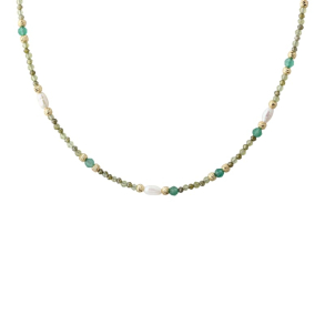 VERDE MIX NECKLACE | GOLDEN