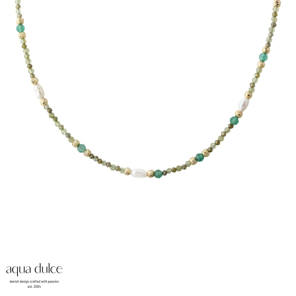 VERDE MIX NECKLACE | GOLDEN