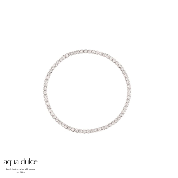 TENNIS FLEXIBLE BIG (19 CM) | SILVER