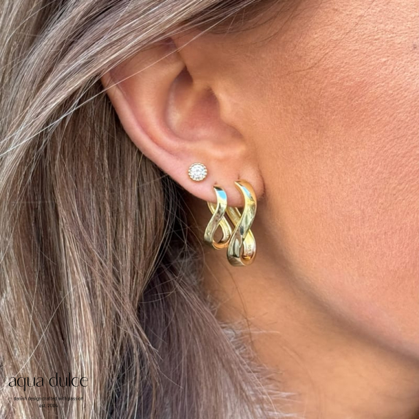FOREVER HOOP SMALL | GOLDEN
