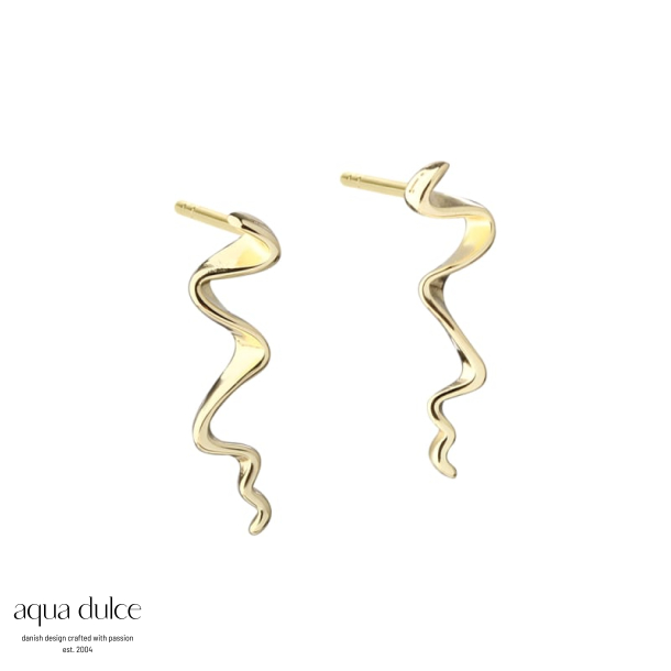 SLIM RHUMBA EARSTUD | GOLDEN