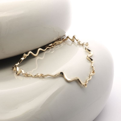 SLIM RHUMBA BRACELET |  GOLDEN