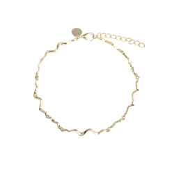 SLIM RHUMBA BRACELET | GOLDEN